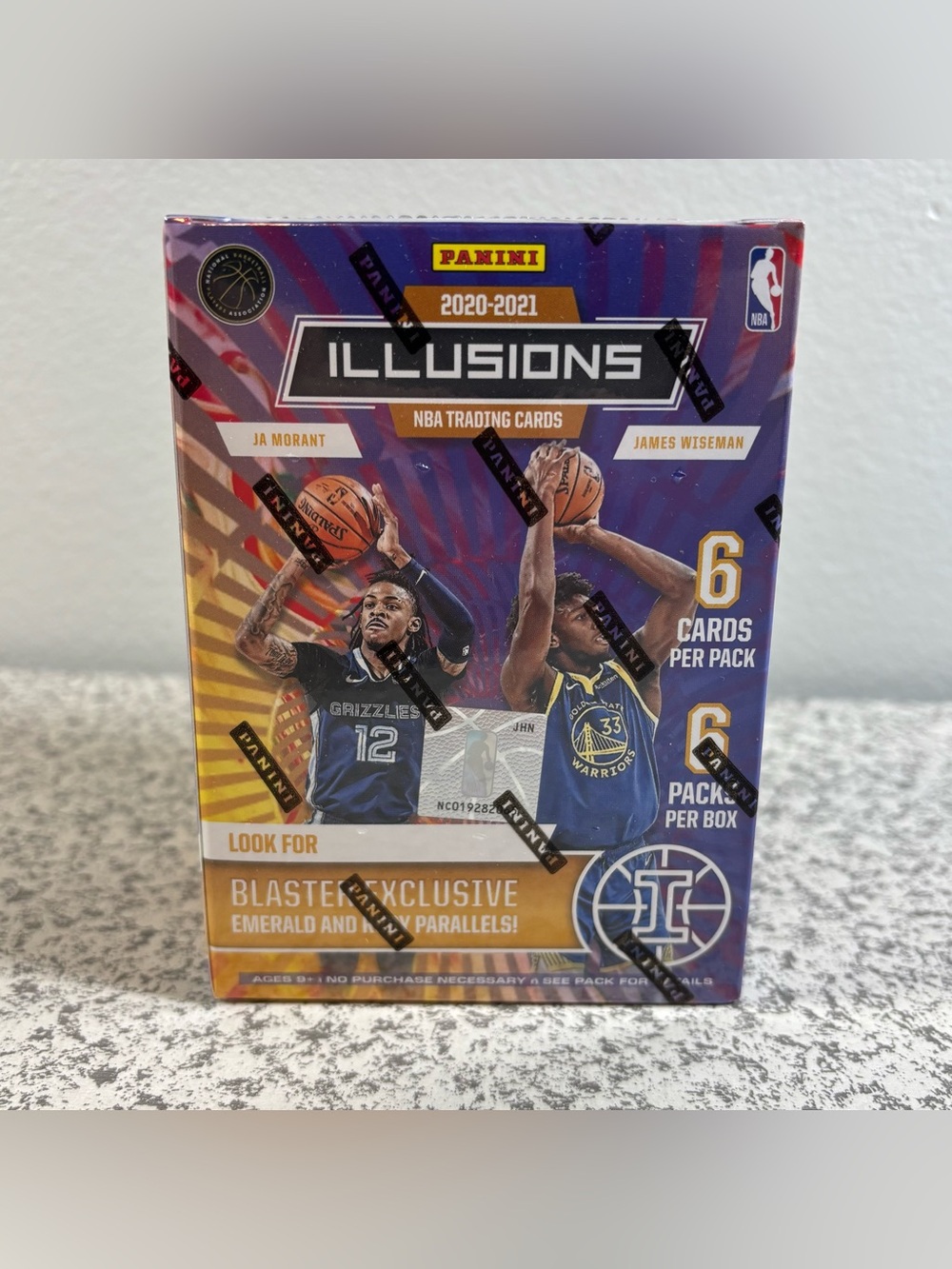 2020-21 Panini Illusions Blaster Box NBA Basketball Cards New Sealed